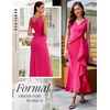 image:imageBeryLove Formal Wedding Guest Evening Midi Ruffle Dresses Prom Cocktail Party Mother of The Bride DressMagenta