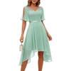 image:imageBeryLove Cocktail Formal Party Dress Bridesmaid Wedding Guest A Line Lace Elegant Flowy Prom DressesLight Green