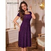 image:imageBeryLove Prom Dress for Teens Sequin Formal Party Dress with Flutter Short Sleeves for Wedding amp Cocktail Evening EventsGrape