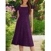 image:imageBeryLove Prom Dress for Teens Sequin Formal Party Dress with Flutter Short Sleeves for Wedding amp Cocktail Evening EventsGrape