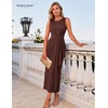 image:imageBeryLove Womens Formal Wedding Guest Slit Dress Classy Sleeveless Long Prom Gala DressesKbrown