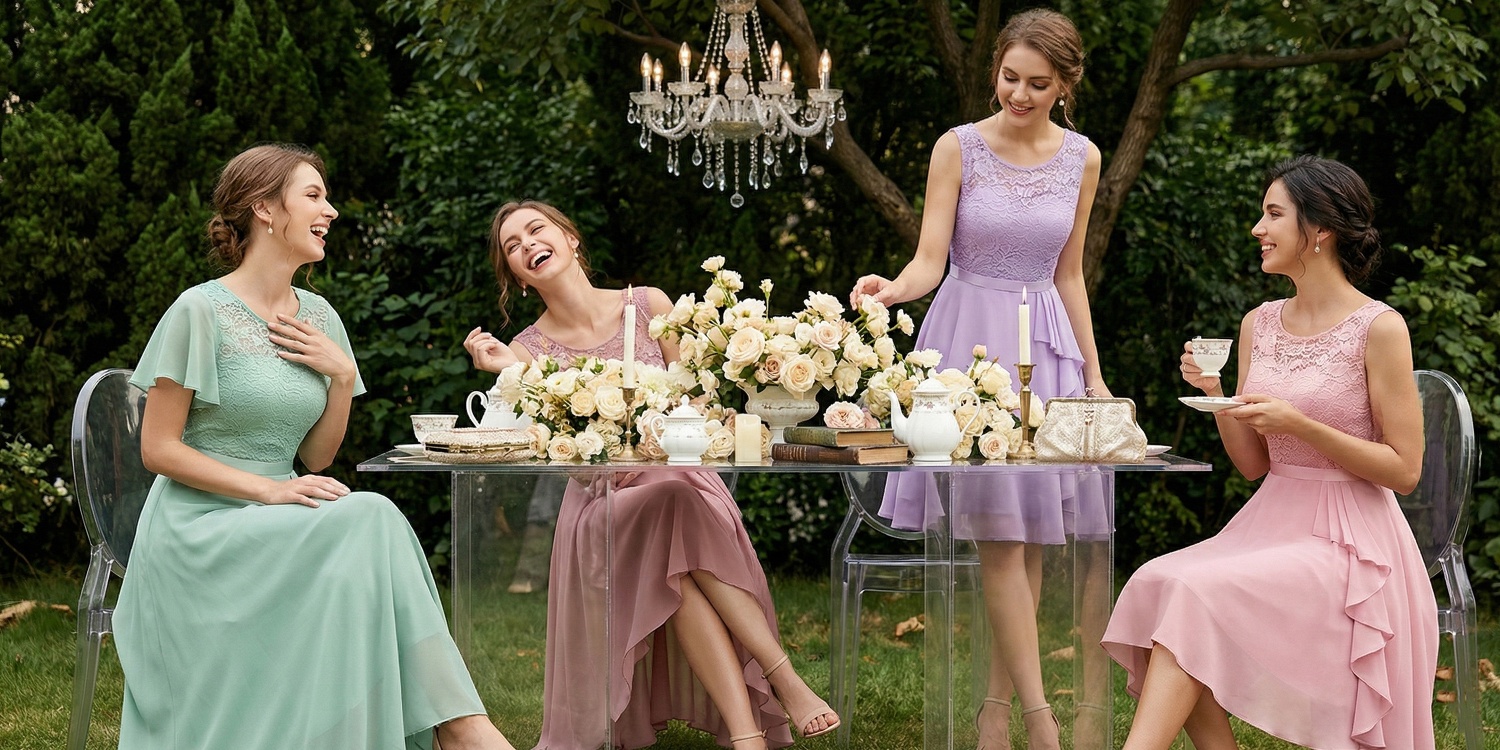BeryLove | Lightweight Timeless Formal Wear – Flowy Lace & Chiffon Wedding & Party Gowns