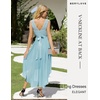 image:imageBeryLove Women Homecoming Cocktail Dress Lace Formal Wedding Guest Party  High Low Dress with V Back for Holiday Prom Elegant Pick for Wedding Guest Evening and Mother of the Bride OccasionsLight Blue