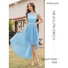 image:imageBeryLove Women Homecoming Cocktail Dress Lace Formal Wedding Guest Party  High Low Dress with V Back for Holiday Prom Elegant Pick for Wedding Guest Evening and Mother of the Bride OccasionsTulle Sequin Lightblue