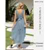 image:imageBeryLove Women Homecoming Cocktail Dress Lace Formal Wedding Guest Party  High Low Dress with V Back for Holiday Prom Elegant Pick for Wedding Guest Evening and Mother of the Bride OccasionsGrey Blue