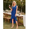 image:imageBeryLove Women Sequin Homecoming V Neck High Low Midi Cocktail Prom Dress  Sequin High Low Midi with V Neck Sleeveless Cut High Waist Ruffle Fits Prom Homecoming Wedding Guest and CocktailRoyalblue