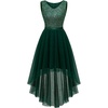 Tulle Sequin Darkgreen