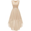 Tulle Sequin Champagne