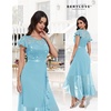 image:imageBeryLove Formal Long Dresses for Women Wedding Guest Cocktail Bridesmaid  Airy Lace amp Chiffon Evening Gown Flutter Sleeve Ideal for Mother of the Bride Prom Homecoming Party amp SemiFormal EventsLight Blue Sequin