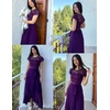 image:imageBeryLove Formal Long Dresses for Women Wedding Guest Cocktail Bridesmaid  Airy Lace amp Chiffon Evening Gown Flutter Sleeve Ideal for Mother of the Bride Prom Homecoming Party amp SemiFormal EventsGrape