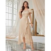 image:imageBeryLove Formal Long Dresses for Women Wedding Guest Cocktail Bridesmaid  Airy Lace amp Chiffon Evening Gown Flutter Sleeve Ideal for Mother of the Bride Prom Homecoming Party amp SemiFormal EventsChampagne