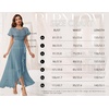 image:imageBeryLove Formal Long Dresses for Women Wedding Guest Cocktail Bridesmaid  Airy Lace amp Chiffon Evening Gown Flutter Sleeve Ideal for Mother of the Bride Prom Homecoming Party amp SemiFormal EventsGrey Blue