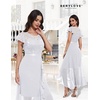 image:imageBeryLove Formal Long Dresses for Women Wedding Guest Cocktail Bridesmaid  Airy Lace amp Chiffon Evening Gown Flutter Sleeve Ideal for Mother of the Bride Prom Homecoming Party amp SemiFormal EventsWhite Sequin