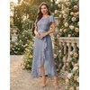 image:imageBeryLove Formal Long Dresses for Women Wedding Guest Cocktail Bridesmaid  Airy Lace amp Chiffon Evening Gown Flutter Sleeve Ideal for Mother of the Bride Prom Homecoming Party amp SemiFormal EventsGrey