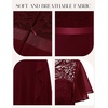 image:imageBeryLove Formal Long Dresses for Women Wedding Guest Cocktail Bridesmaid  Airy Lace amp Chiffon Evening Gown Flutter Sleeve Ideal for Mother of the Bride Prom Homecoming Party amp SemiFormal EventsDarkred