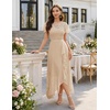 image:imageBeryLove Formal Long Dresses for Women Wedding Guest Cocktail Bridesmaid  Airy Lace amp Chiffon Evening Gown Flutter Sleeve Ideal for Mother of the Bride Prom Homecoming Party amp SemiFormal EventsChampagne