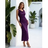 image:imageBeryLove Homecoming Wedding Guest Formal Sequin Long Bodycon Dress  Off Shoulder Sexy Birthday Party Cocktail Tie Back Sleeveless Long Bridesmaid Sparkly Vintage Fitted Event Night GownBgrape