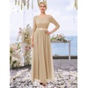 image:imageBeryLove Women Long Sleeve Formal Wedding Guest Mother of the Bride Dress  Lace amp Chiffon Fabric Elegant Modest Maxi Gown Ideal for Prom Bridesmaid Cocktail Party Evening GalaChampagne