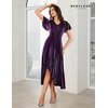 image:imageBeryLove Women Sequin Formal Party Dress Wedding Guest Cocktail Long Evening DressesPurple Ruffle