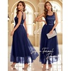 image:imageBeryLove Womens A Line Homecoming Sequin Maxi Formal Dress  Sleeveless Sequin Silhouette Shimmer Mesh Fabric Perfect for Wedding Cocktail and All Formal EventsLongnavy