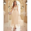 image:imageBeryLove Womens A Line Homecoming Sequin Maxi Formal Dress  Sleeveless Sequin Silhouette Shimmer Mesh Fabric Perfect for Wedding Cocktail and All Formal EventsLongchampagne