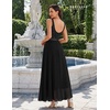 image:imageBeryLove Womens A Line Homecoming Sequin Maxi Formal Dress  Sleeveless Sequin Silhouette Shimmer Mesh Fabric Perfect for Wedding Cocktail and All Formal EventsBlack