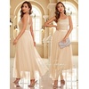 image:imageBeryLove Womens A Line Homecoming Sequin Maxi Formal Dress  Sleeveless Sequin Silhouette Shimmer Mesh Fabric Perfect for Wedding Cocktail and All Formal EventsLongchampagne