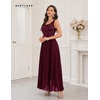 image:imageBeryLove Womens A Line Homecoming Sequin Maxi Formal Dress  Sleeveless Sequin Silhouette Shimmer Mesh Fabric Perfect for Wedding Cocktail and All Formal EventsBurgundy