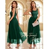 image:imageBeryLove Womens A Line Homecoming Sequin Maxi Formal Dress  Sleeveless Sequin Silhouette Shimmer Mesh Fabric Perfect for Wedding Cocktail and All Formal EventsLongdarkgreen