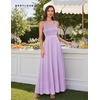 image:imageBeryLove Womens A Line Homecoming Sequin Maxi Formal Dress  Sleeveless Sequin Silhouette Shimmer Mesh Fabric Perfect for Wedding Cocktail and All Formal EventsLavender