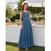image:imageBeryLove Womens A Line Homecoming Sequin Maxi Formal Dress  Sleeveless Sequin Silhouette Shimmer Mesh Fabric Perfect for Wedding Cocktail and All Formal EventsGrey Blue