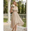 image:imageBeryLove Womens Elegant Formal Hoco Lace Chiffon HighLow Cocktail DressChampagne