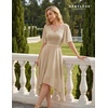 image:imageBeryLove Womens Elegant Formal Hoco Lace Chiffon HighLow Cocktail DressChampagne