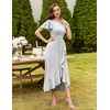 image:imageBeryLove Womens Wedding Guest Dress Sequin Formal Dresses for Women  Stunning evening gowns for women suitable for prom homecoming bridesmaid and mother of the bride formal eventsSilver