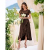 image:imageBeryLove Womens Wedding Guest Dress Sequin Formal Dresses for Women  Stunning evening gowns for women suitable for prom homecoming bridesmaid and mother of the bride formal eventsGold