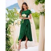 image:imageBeryLove Womens Wedding Guest Dress Sequin Formal Dresses for Women  Stunning evening gowns for women suitable for prom homecoming bridesmaid and mother of the bride formal eventsDarkgreen