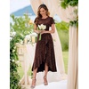 image:imageBeryLove Womens Wedding Guest Dress Sequin Formal Dresses for Women  Stunning evening gowns for women suitable for prom homecoming bridesmaid and mother of the bride formal eventsRose Gold