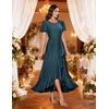 image:imageBeryLove Womens Wedding Guest Dress Sequin Formal Dresses for Women  Stunning evening gowns for women suitable for prom homecoming bridesmaid and mother of the bride formal eventsDustyblue