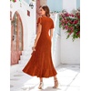 image:imageBeryLove Womens Wedding Guest Dress Sequin Formal Dresses for Women  Stunning evening gowns for women suitable for prom homecoming bridesmaid and mother of the bride formal eventsOrange