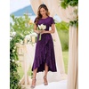 image:imageBeryLove Womens Wedding Guest Dress Sequin Formal Dresses for Women  Stunning evening gowns for women suitable for prom homecoming bridesmaid and mother of the bride formal eventsPurple