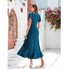 image:imageBeryLove Womens Wedding Guest Dress Sequin Formal Dresses for Women  Stunning evening gowns for women suitable for prom homecoming bridesmaid and mother of the bride formal eventsTealblue
