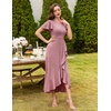 image:imageBeryLove Womens Wedding Guest Dress Sequin Formal Dresses for Women  Stunning evening gowns for women suitable for prom homecoming bridesmaid and mother of the bride formal eventsBlush