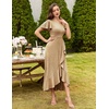 image:imageBeryLove Womens Wedding Guest Dress Sequin Formal Dresses for Women  Stunning evening gowns for women suitable for prom homecoming bridesmaid and mother of the bride formal eventsChampagne