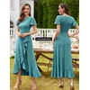 image:imageBeryLove Womens Wedding Guest Dress Sequin Formal Dresses for Women  Stunning evening gowns for women suitable for prom homecoming bridesmaid and mother of the bride formal eventsLight Blue