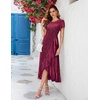 image:imageBeryLove Womens Wedding Guest Dress Sequin Formal Dresses for Women  Stunning evening gowns for women suitable for prom homecoming bridesmaid and mother of the bride formal eventsGolden Pink