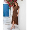 image:imageBeryLove Womens Wedding Guest Dress Sequin Formal Dresses for Women  Stunning evening gowns for women suitable for prom homecoming bridesmaid and mother of the bride formal eventsBrown