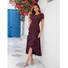 image:imageBeryLove Womens Wedding Guest Dress Sequin Formal Dresses for Women  Stunning evening gowns for women suitable for prom homecoming bridesmaid and mother of the bride formal eventsMaroon