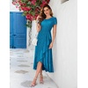 image:imageBeryLove Womens Wedding Guest Dress Sequin Formal Dresses for Women  Stunning evening gowns for women suitable for prom homecoming bridesmaid and mother of the bride formal eventsLake Blue