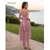 image:imageHomecoming Formal Sequin Wedding Guest Lace Mother of Bride Dress Blush M  Cocktail Party Dress for Women Sleeveless Fashion Chic Dresses Elegant High Low Outfits Sparkly Glitter Backless Gown