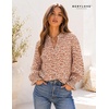 image:imageWomens V Neck Chiffon Blouse Puff Long Sleeve Floral Print Casual Tops  Discover beautiful blouses for women featuring lightweight breathable fabric and a relaxed comfortable fitOrange